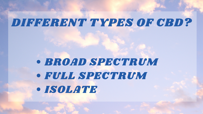 Different Types of CBD? Broad Spectrum, Full Spectrum, Isolate
